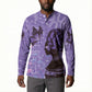 Lupus Awareness Afro Girl - Proud Survivor Button Sweatshirt Ankara Pattern