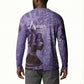 Lupus Awareness Afro Girl - Proud Survivor Button Sweatshirt Ankara Pattern