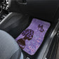 Lupus Awareness Afro Girl - Proud Survivor Car Mats Ankara Pattern