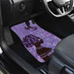 Lupus Awareness Afro Girl - Proud Survivor Car Mats Ankara Pattern