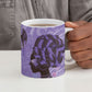 Lupus Awareness Afro Girl - Proud Survivor Ceramic Mug Ankara Pattern