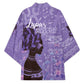 Lupus Awareness Afro Girl - Proud Survivor Kimono Ankara Pattern