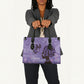 Lupus Awareness Afro Girl - Proud Survivor Leather Bag Ankara Pattern