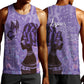 Lupus Awareness Afro Girl - Proud Survivor Men Tank Top Ankara Pattern