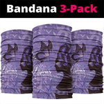 Lupus Awareness Afro Girl - Proud Survivor Neck Gaiter Ankara Pattern