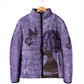 Lupus Awareness Afro Girl - Proud Survivor Padded Jacket Ankara Pattern