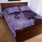 Lupus Awareness Afro Girl - Proud Survivor Quilt Bed Set Ankara Pattern