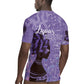 Lupus Awareness Afro Girl - Proud Survivor Rugby Jersey Ankara Pattern