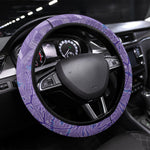 Lupus Awareness Afro Girl - Proud Survivor Steering Wheel Cover Ankara Pattern