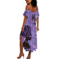 Lupus Awareness Afro Girl - Proud Survivor Summer Maxi Dress Ankara Pattern