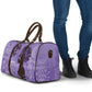 Lupus Awareness Afro Girl - Proud Survivor Travel Bag Ankara Pattern