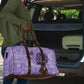 Lupus Awareness Afro Girl - Proud Survivor Travel Bag Ankara Pattern
