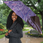 Lupus Awareness Afro Girl - Proud Survivor Umbrella Ankara Pattern