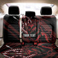 Kenya Personalized Lion Back Car Seat Cover Stylized Maasai Shield - African Pride