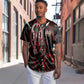 Kenya Personalized Lion Baseball Jersey Stylized Maasai Shield - African Pride