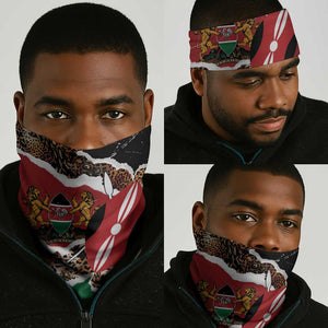 Kenya Neck Gaiter Mix Animal Skin Pattern Grunge Style LT7