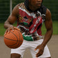 Kenya Sleeveless Hoodie Mix Animal Skin Pattern Grunge Style - African Pride