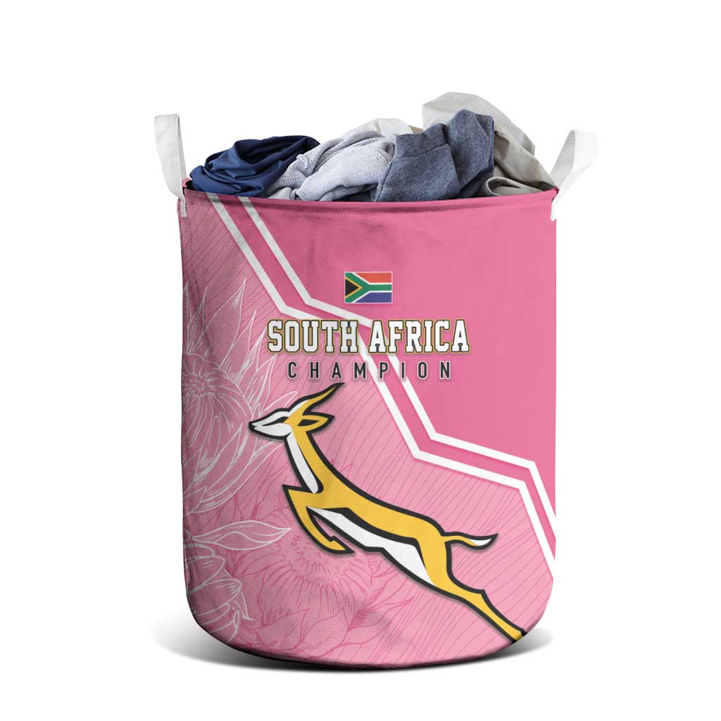 South Africa WC2026 Laundry Basket Springboks Special Pink