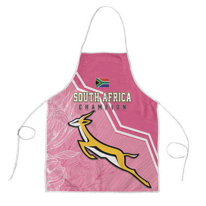 South Africa WC2026 Apron Springboks Special Pink