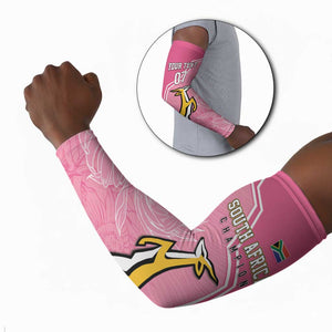 Personalized South Africa WC2026 Arm Sleeves Springboks Special Pink