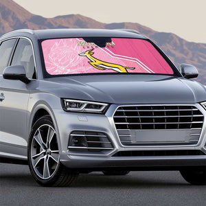 South Africa WC2026 Auto Sun Shade Springboks Special Pink