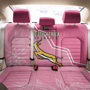 South Africa WC2026 Back Car Seat Cover Springboks Special Pink