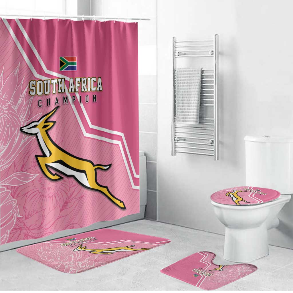 South Africa WC2026 Bathroom Set Springboks Special Pink