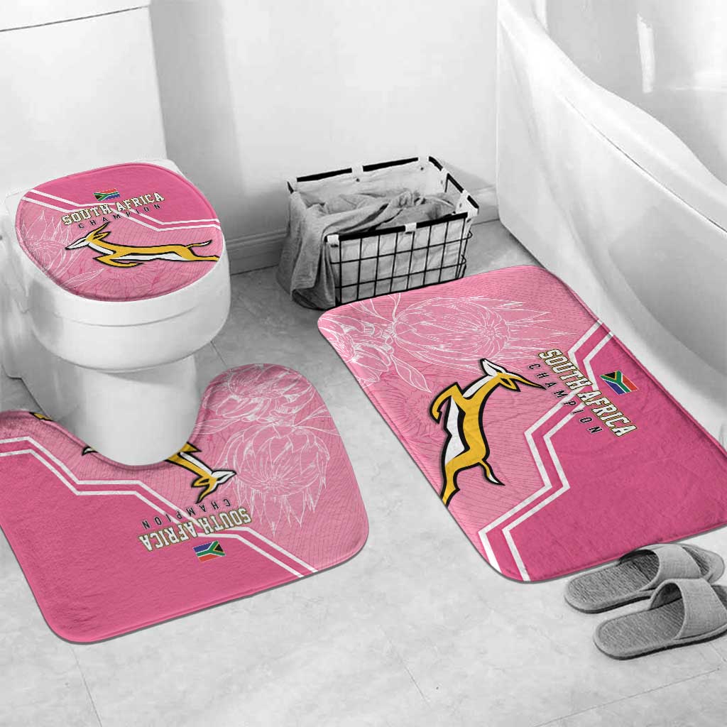 South Africa WC2026 Bathroom Set Springboks Special Pink