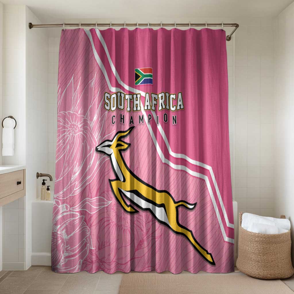 South Africa WC2026 Bathroom Set Springboks Special Pink