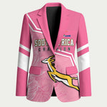 Personalized South Africa WC2026 Blazer Springboks Special Pink