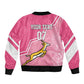 Personalized South Africa WC2026 Bomber Jacket Springboks Special Pink