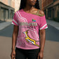 Personalized South Africa WC2026 Cross Shoulder Shirt Springboks Special Pink