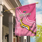 South Africa WC2026 Garden Flag Springboks Special Pink