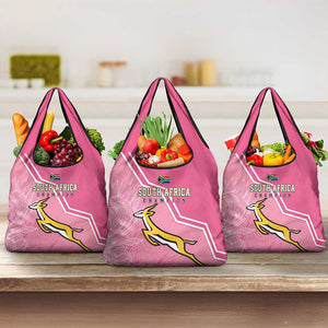 South Africa WC2026 Grocery Bag Springboks Special Pink