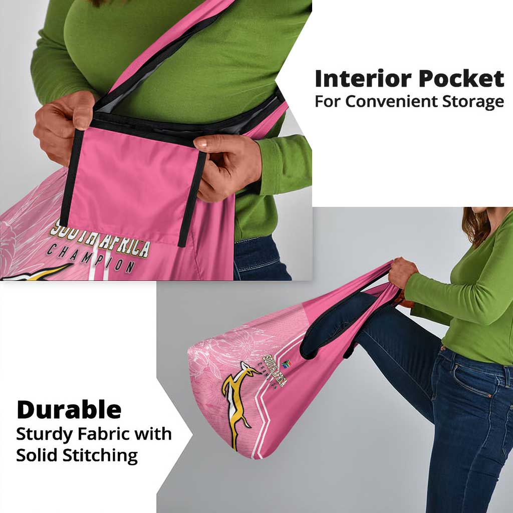 South Africa WC2026 Grocery Bag Springboks Special Pink