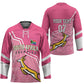 Personalized South Africa WC2026 Hockey Jersey Springboks Special Pink
