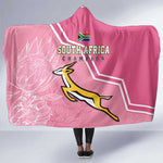 South Africa WC2026 Hooded Blanket Springboks Special Pink