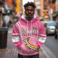 Personalized South Africa WC2026 Hoodie Springboks Special Pink