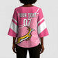 Personalized South Africa WC2026 Kimono Sleeve Blouse Springboks Special Pink