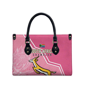 South Africa WC2026 Leather Bag Springboks Special Pink