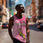 Personalized South Africa WC2026 Men Tank Top Springboks Special Pink
