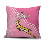 South Africa WC2026 Pillow Cover Springboks Special Pink