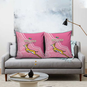 South Africa WC2026 Pillow Cover Springboks Special Pink
