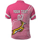 Personalized South Africa WC2026 Polo Shirt Springboks Special Pink
