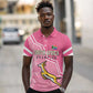 Personalized South Africa WC2026 Polo Shirt Springboks Special Pink