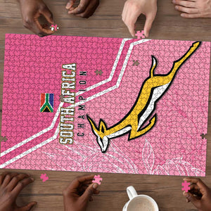 South Africa WC2026 Puzzle Springboks Special Pink