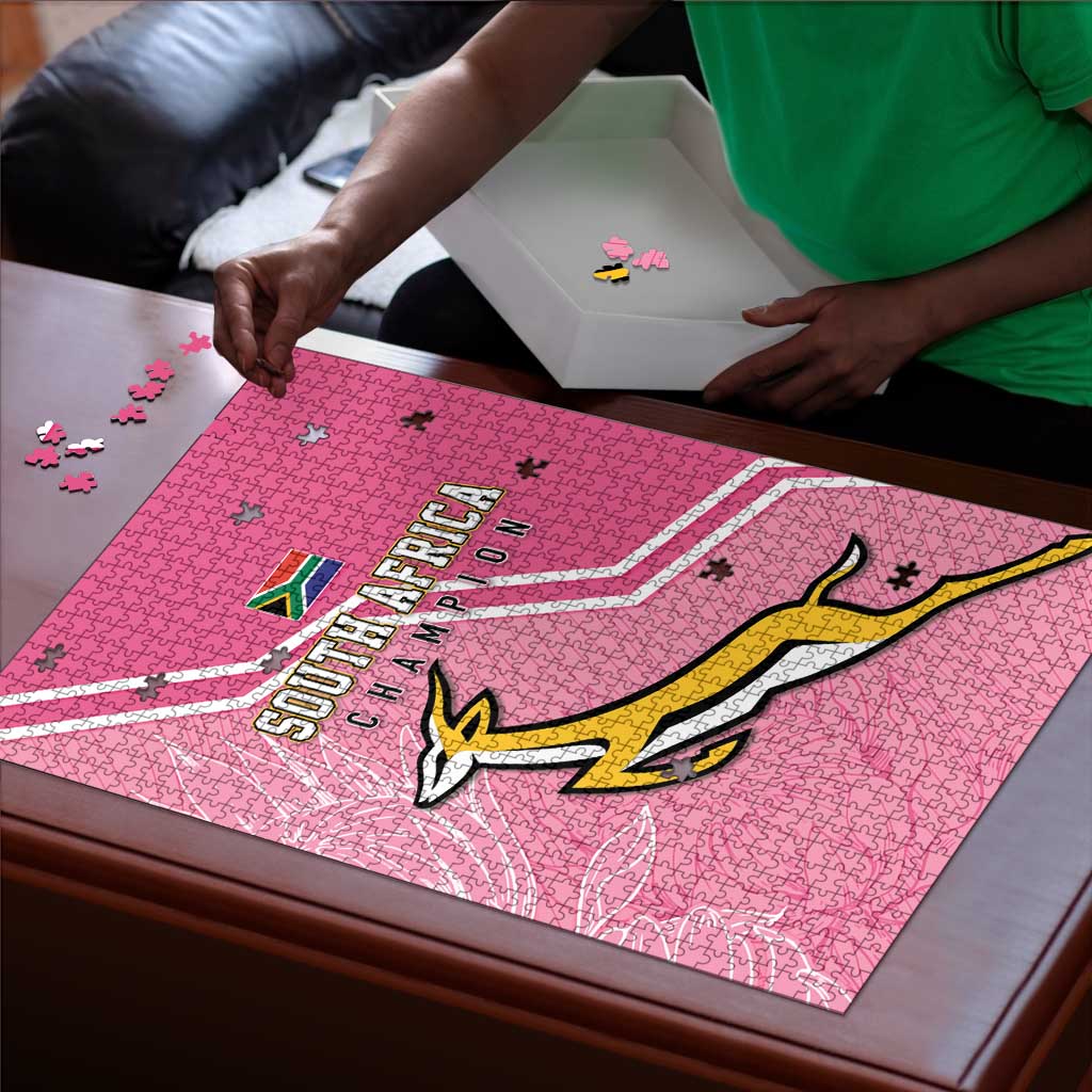 South Africa WC2026 Puzzle Springboks Special Pink