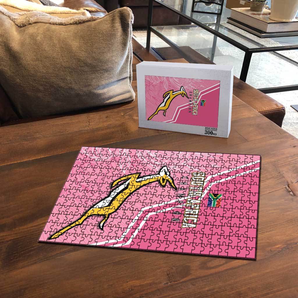 South Africa WC2026 Puzzle Springboks Special Pink