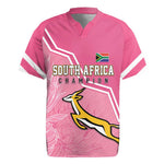 Personalized South Africa WC2026 Rugby Jersey Springboks Special Pink