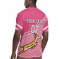 Personalized South Africa WC2026 Rugby Jersey Springboks Special Pink